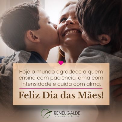 Hoje o mundo agradece a quem ensina com paciência, ama com intensidade e cuida com alma. Feliz Dia das Mães!